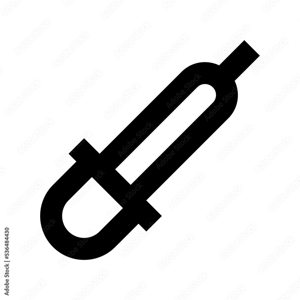 Dropper Flat Vector Icon Dropper Flat Vector Icon