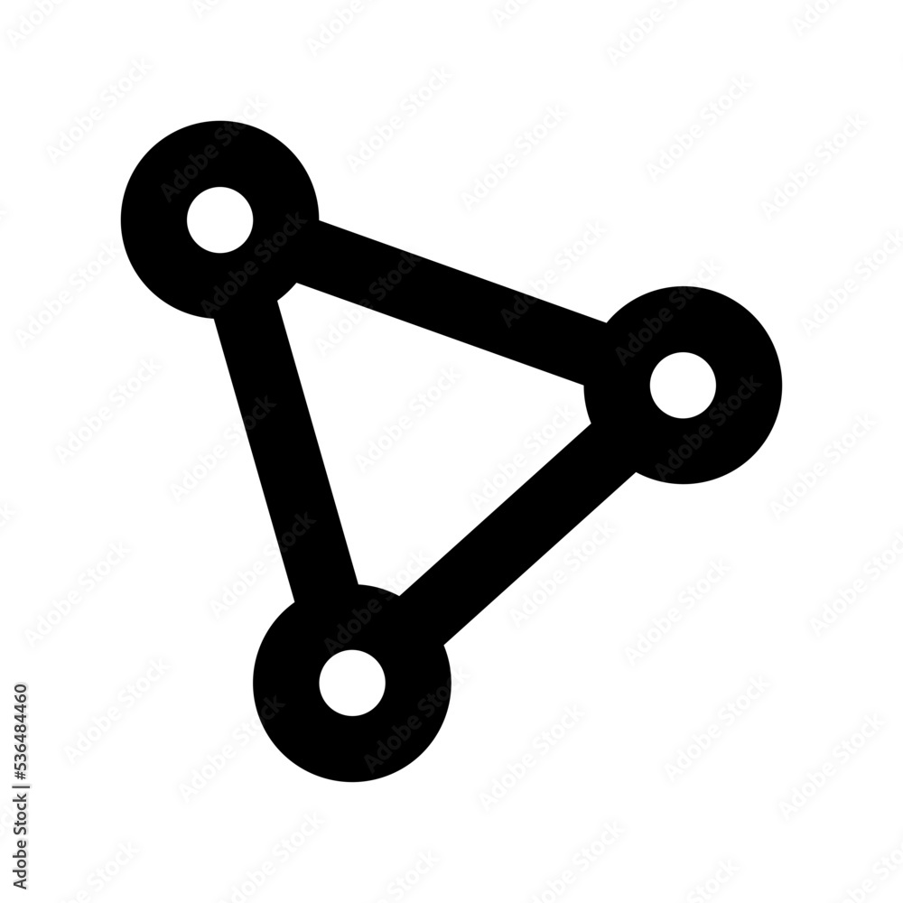 Atom Flat Vector Icon Atom Flat Vector Icon