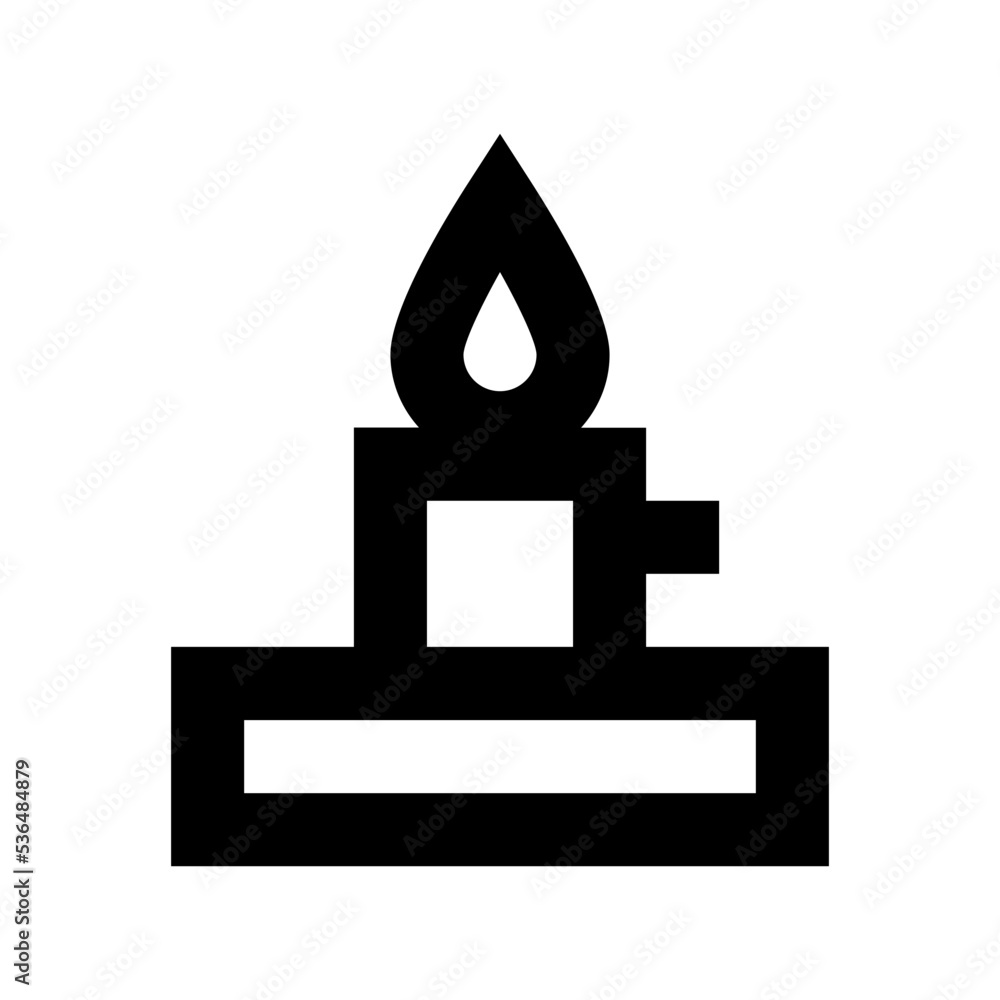 Candle Flat Vector Icon Candle Flat Vector Icon