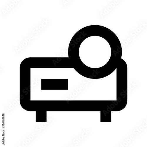 Projector Flat Vector Icon