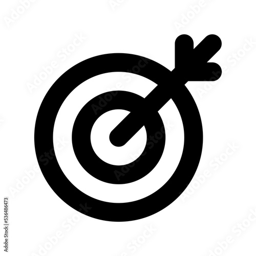 Target Flat Vector Icon