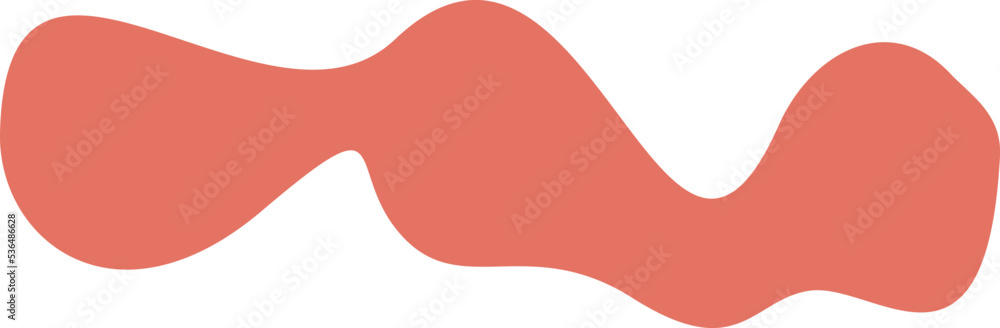 Abstract organic shape vector illustration. Minimalistic liquid form, organic stain or geometric spot for modern abstract design or trendy fashion pattern Abstract organic shape vector illustration. Minimalistic liquid form, organic stain or geometric spot for modern abstract design or trendy fashion pattern