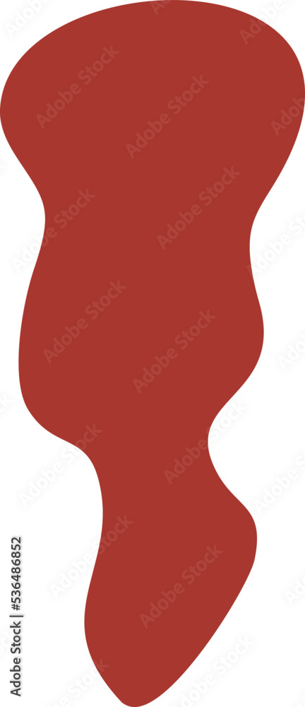 Abstract organic shape vector illustration. Minimalistic liquid form, organic stain or geometric spot for modern abstract design or trendy fashion pattern Abstract organic shape vector illustration. Minimalistic liquid form, organic stain or geometric spot for modern abstract design or trendy fashion pattern