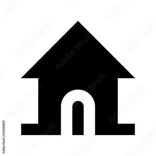 Cabin Flat Vector Icon