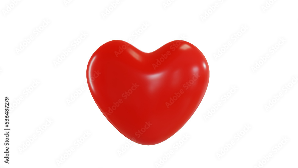 red heart