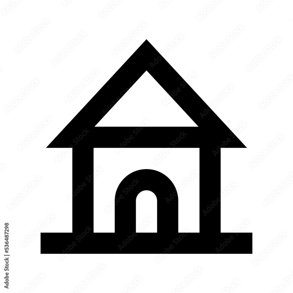 Cabin Flat Vector Icon