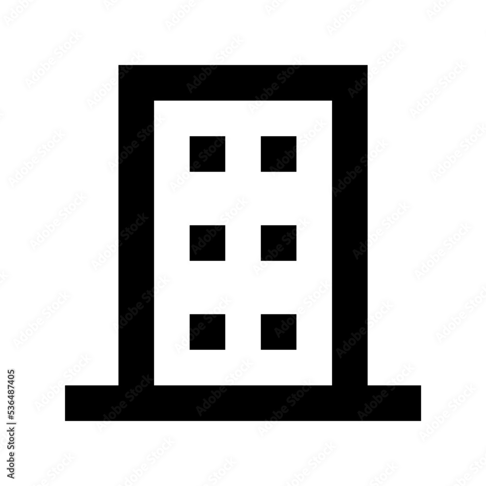 Apartments Flat Vector Icon Apartments Flat Vector Icon