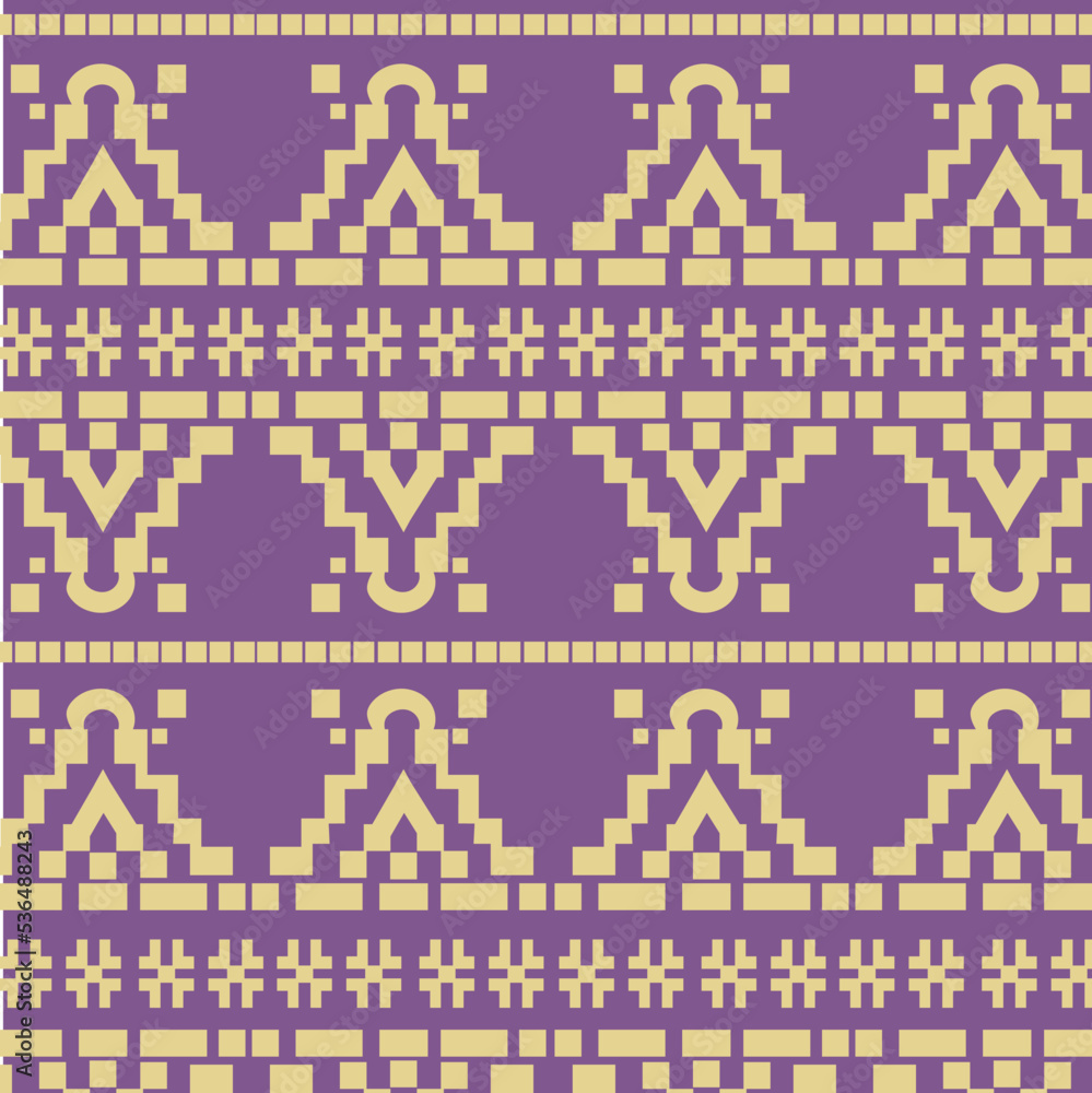 Indonesian traditional pattern songket vector Indonesian traditional pattern songket vector