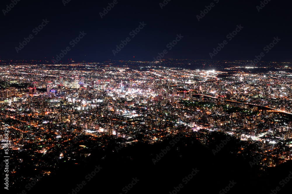 札幌の夜景