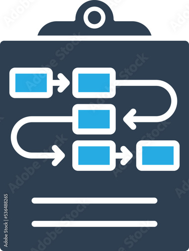 Strategy list Vector Icon
