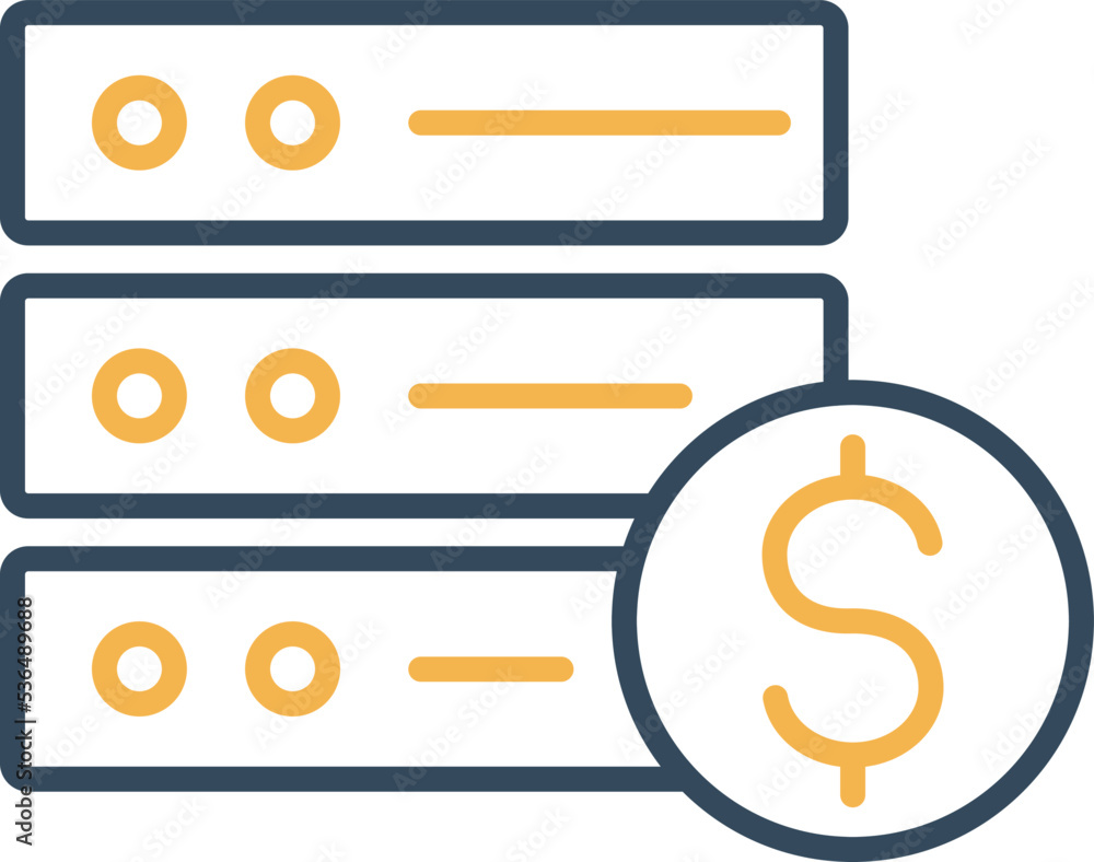 Dollar Server Vector Icon
Dollar Server Vector Icon