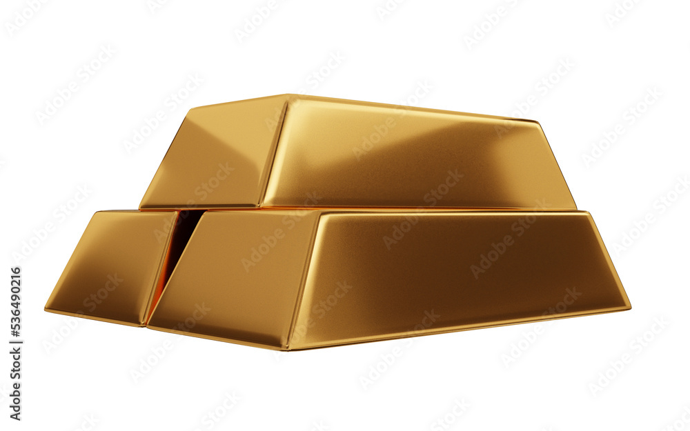 gold bars PNG Gold bullions isolated 3D rendering of gold bars as a business financial banking concept. Gold bullions isolated 