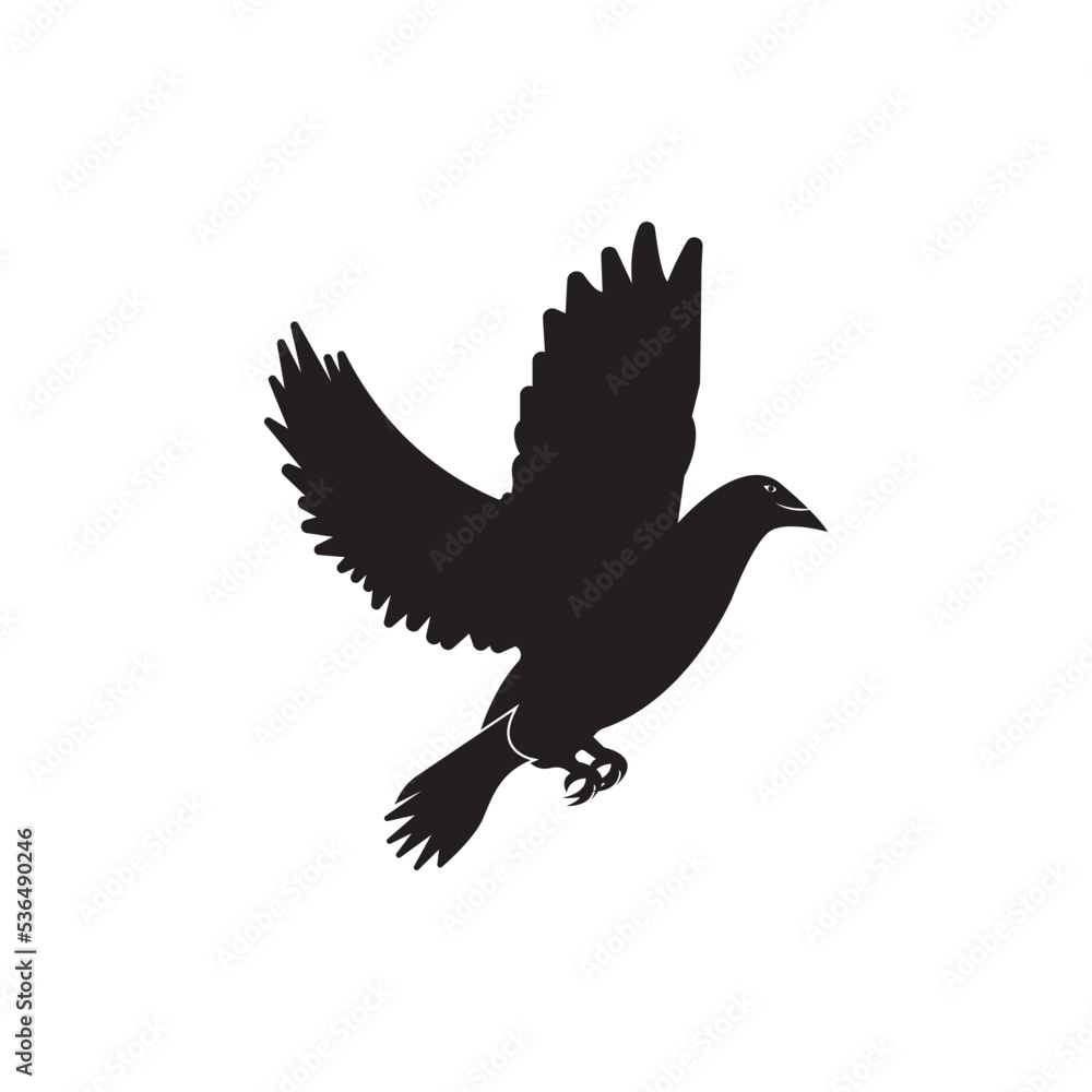 Obraz premium Dove Logo Template vector illustration