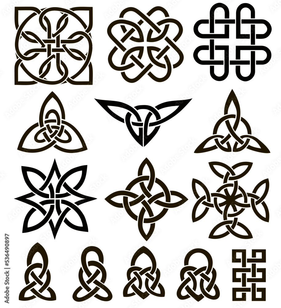 Celtic Knot Gaelic Tattoos Irish Symbol Booklet St Patrick's Gift Costume  READ | eBay