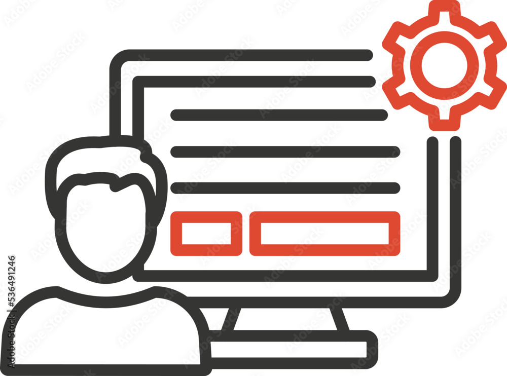 Webpage setting Vector Icon
Webpage setting Vector Icon