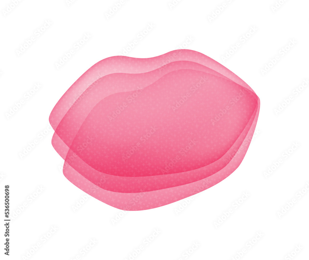 Hydrogel Lip Patches. Care for Cracked Woman Lips. Pink Color. Realistic style. White background. Vector stock illustration for Beauty Design. Hydrogel Lip Patches. Care for Cracked Woman Lips. Pink Color. Realistic style. White background. Vector stock illustration for Beauty Design.