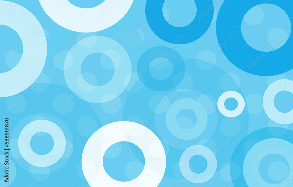 Blue abstract background, circles of different shades. Blue abstract background, circles of different shades.