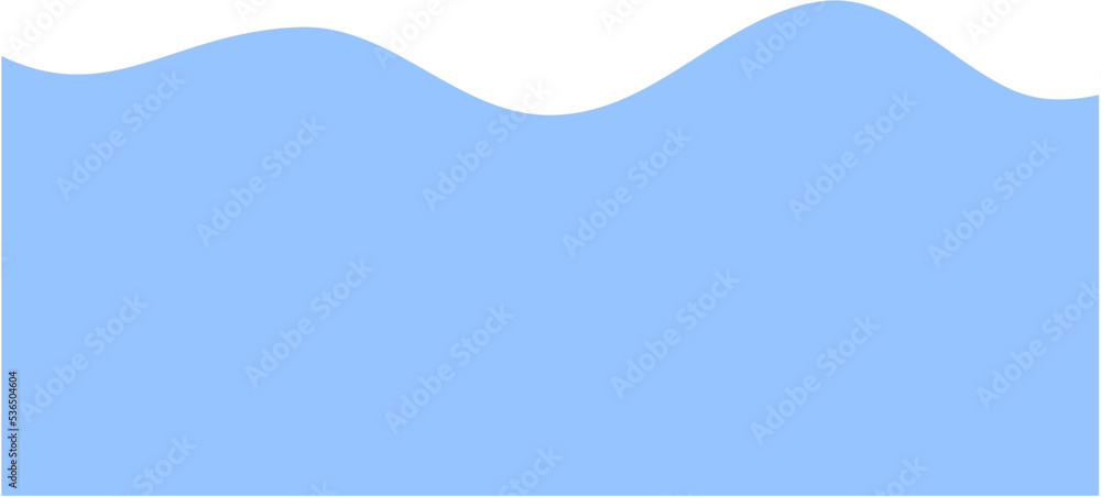 Blue Wave Border Blue Wave Border