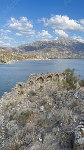 The Ancient City of Herakleia or Latmos Herakleia is one of the city settlements of the Ancient Ionian region, established within the borders of Kapıkırı Village, 39 km from Milas district of Muğla. photo