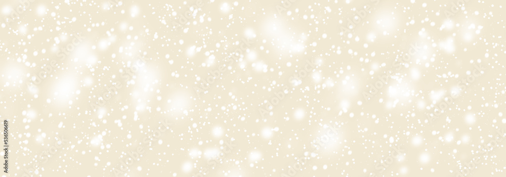 Abstract snowfall in dark sky. Falling white snow winter on light brown grey sky background. Pastel soft color Abstract snowfall in dark sky. Falling white snow winter on light brown grey sky background. Pastel soft color