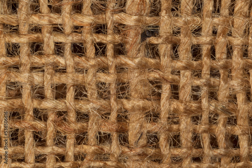 close up of brown sack texture