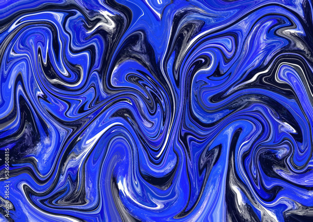 abstract blue blurred background with waves.
