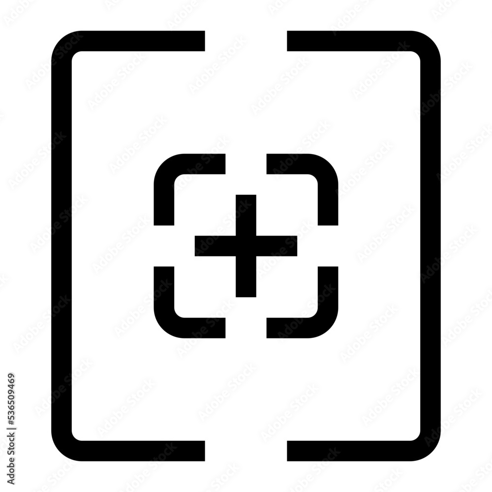 Icon Zoom Out With Style Outline Icon Zoom Out With Style Outline