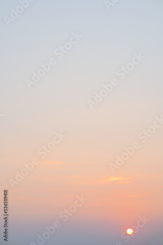 Sunset, sunrise over ocean sea. © grooveriderz