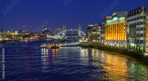View of Tower Bridge London