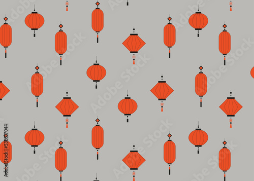 Chinese style seamless pattern