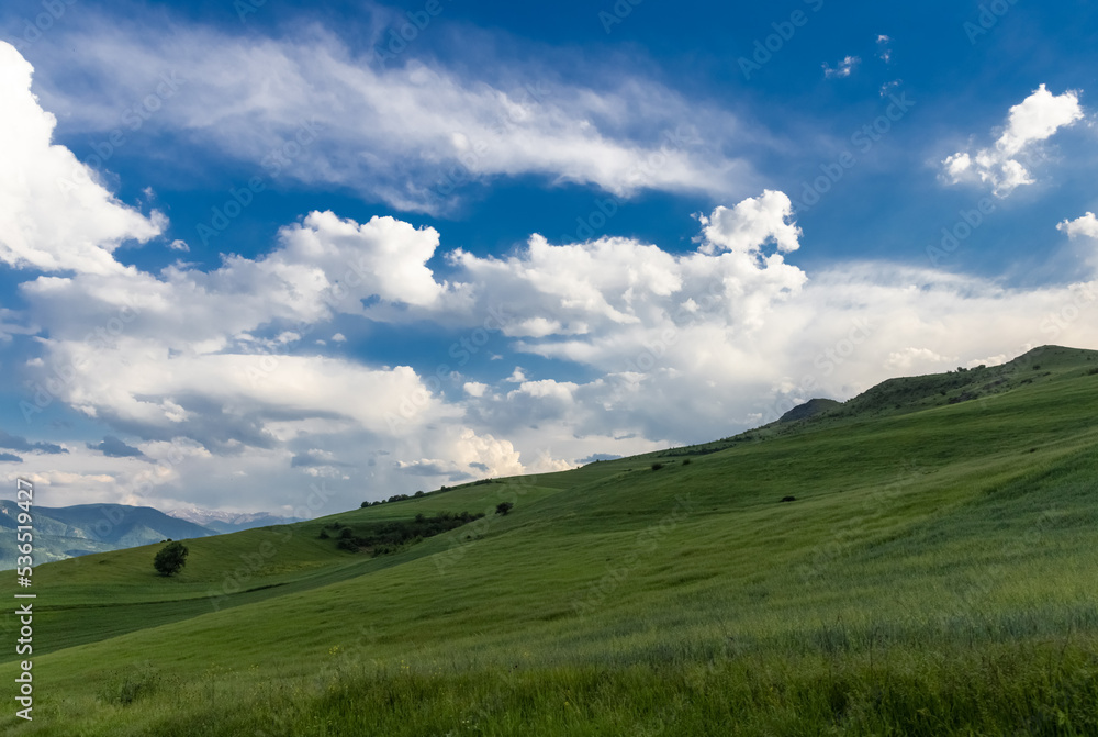 Panoramic view of high mountain rough, beautiful view of Caucasus mountains, Armenia Panoramic view of high mountain rough, beautiful view of Caucasus mountains, Armenia