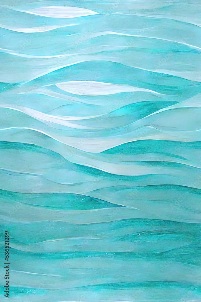 Obraz premium Water waves background 3d illustrated 