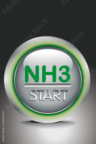 Startbutton NH3 grün photo