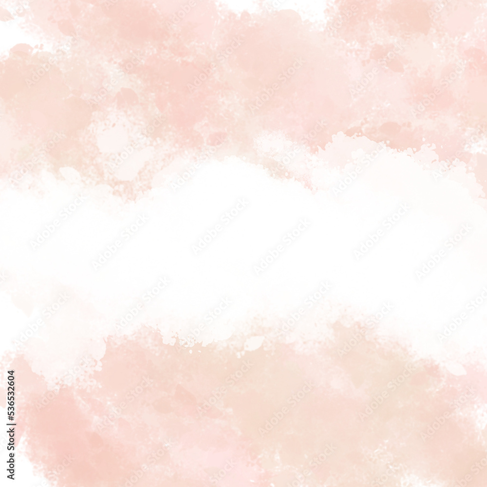 Fototapeta premium pink watercolor border