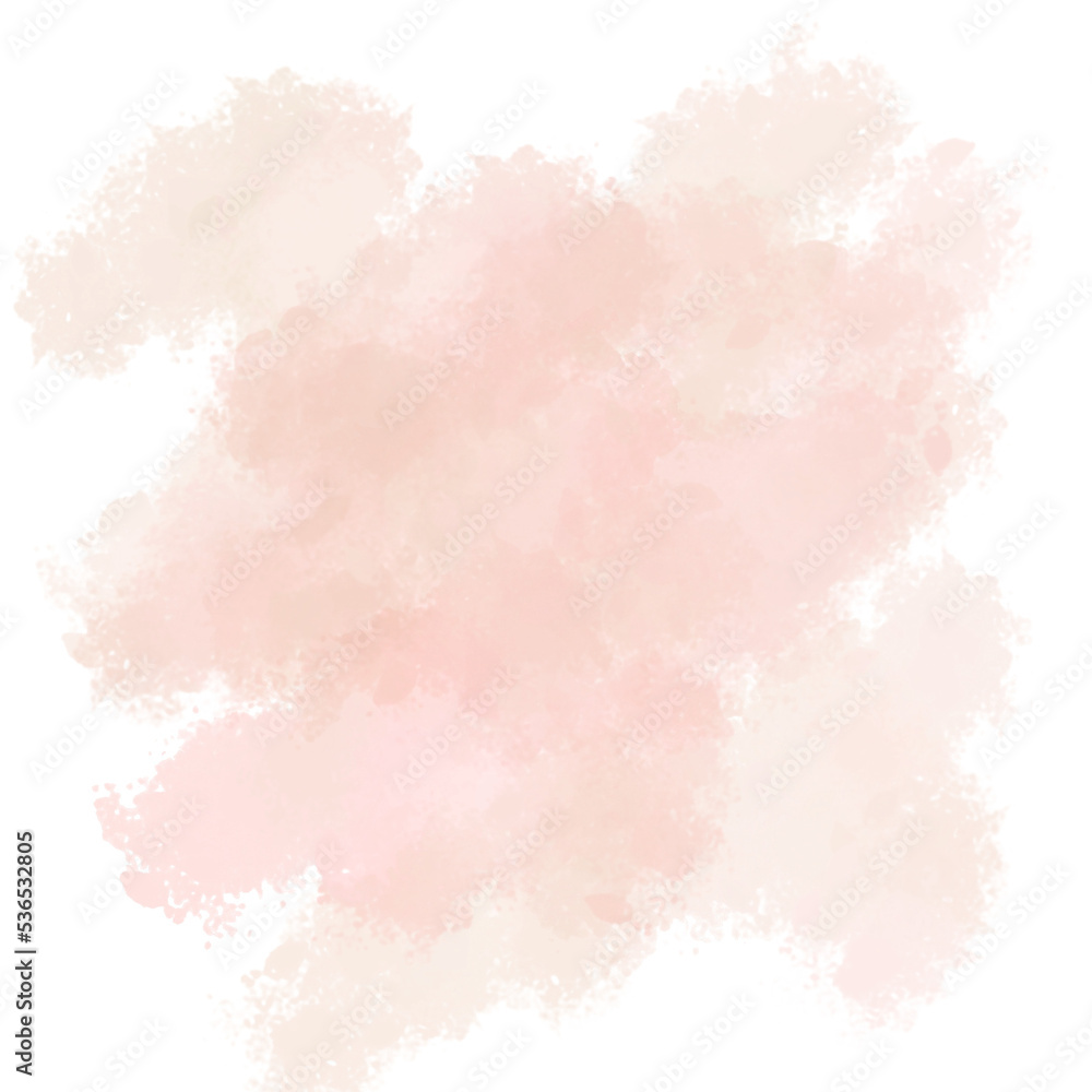 pink watercolor abstract brush strokes splash background