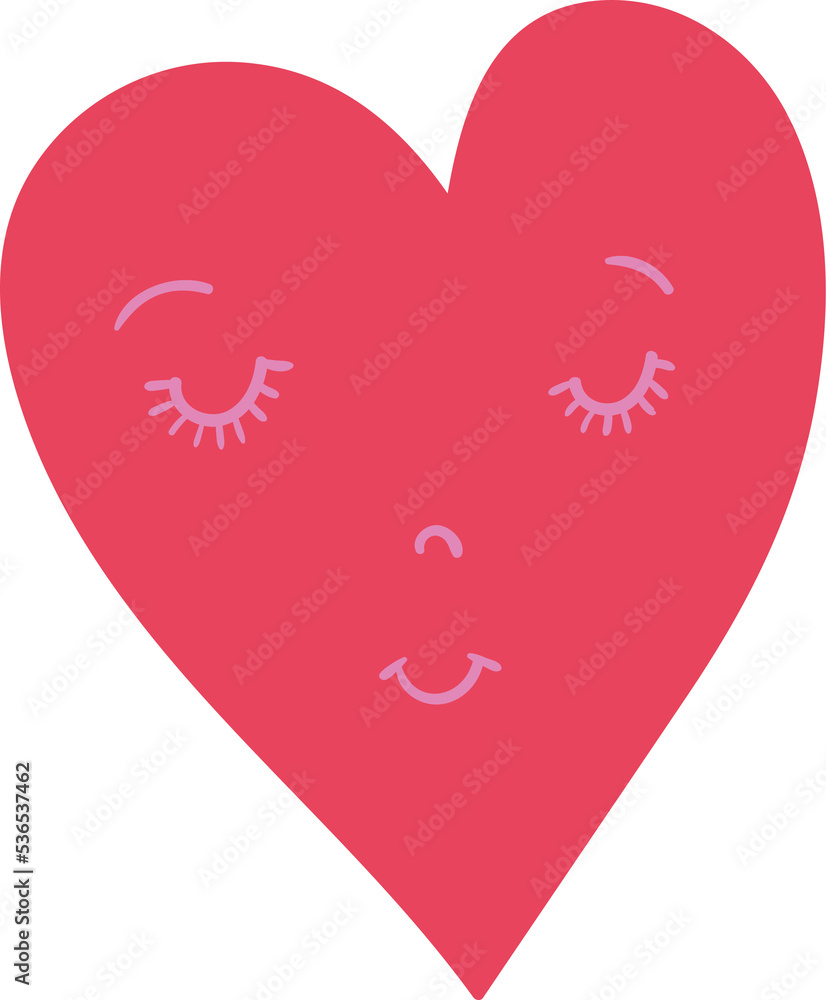 Cute colorful heart. Valentine's day symbol. Cute colorful heart. Valentine's day symbol.