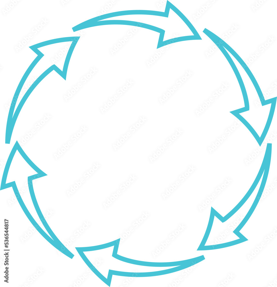 Contour circle arrows set vector illustration. Collection of blue and orange circular arrows, reuse or motion pictograms and reload or refresh icons for presentation, website or infographics Contour circle arrows set vector illustration. Collection of blue and orange circular arrows, reuse or motion pictograms and reload or refresh icons for presentation, website or infographics