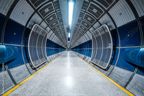 Underground tube street