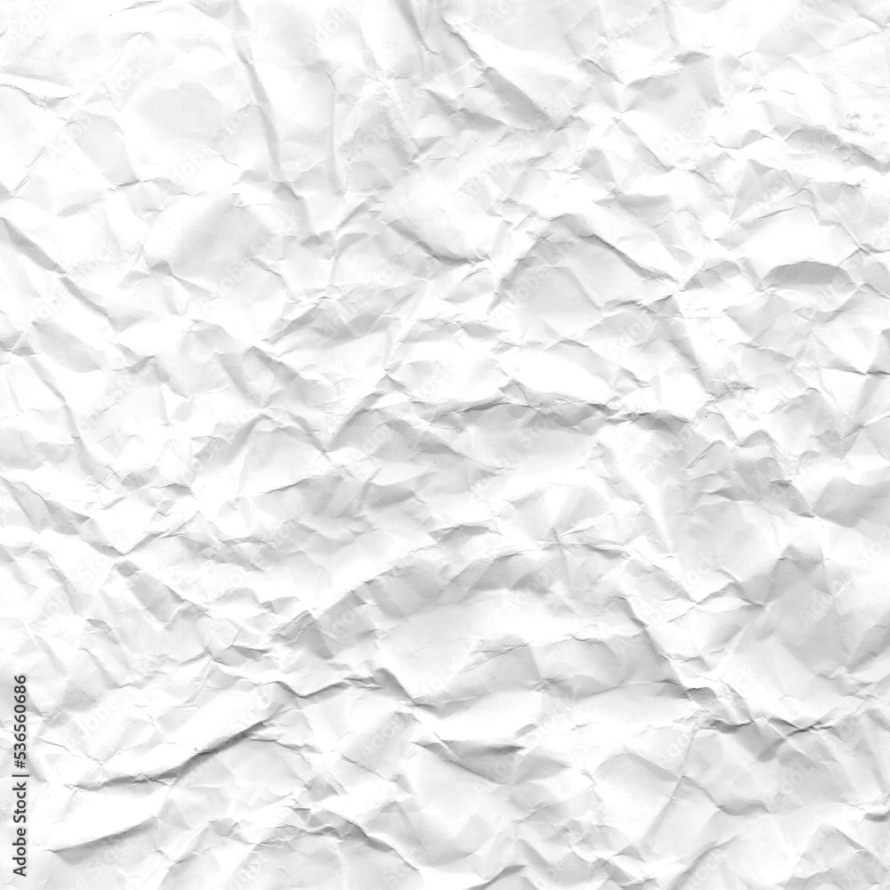 Fototapeta premium white paper crumpled background