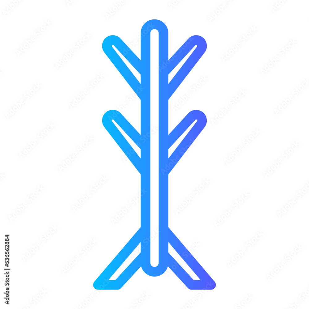 Obraz premium stand gradient icon