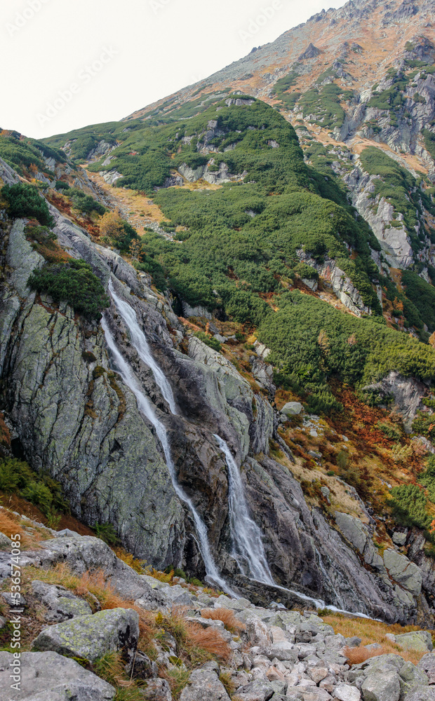 Wodospad Siklawa, Dolina Pięciu Stawów Polskich, Tatry