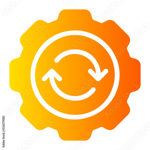 restore gradient icon