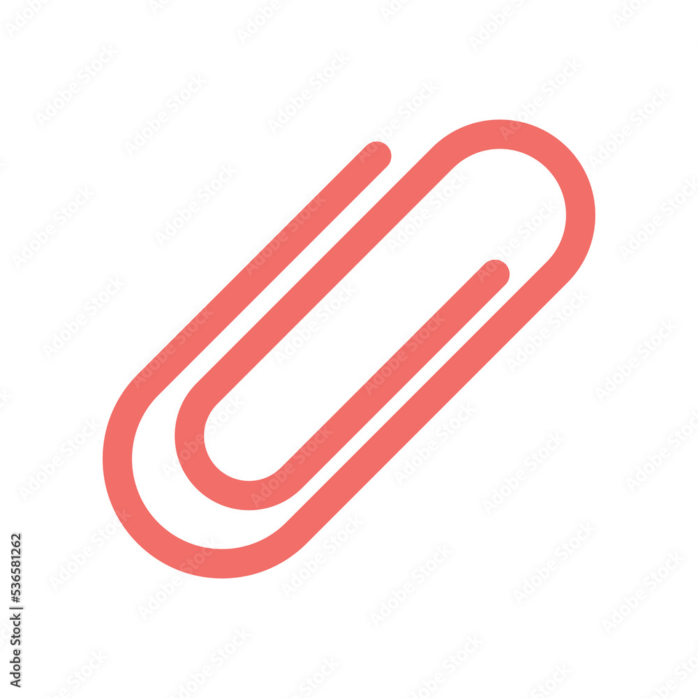 paper clip icon vector design template paper clip icon vector design template