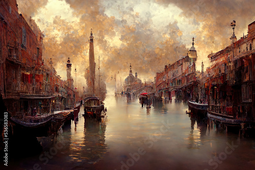 Venise en peinture photo