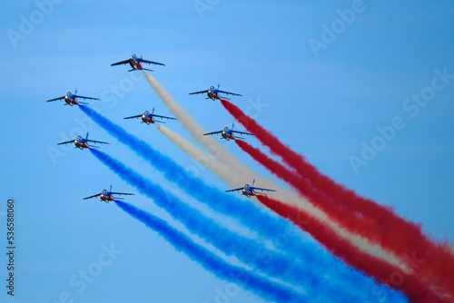 Patrouille de France (PAF) flight demonstration
