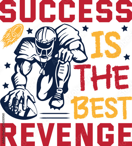 Football Design Perfect For T-shirt And Others