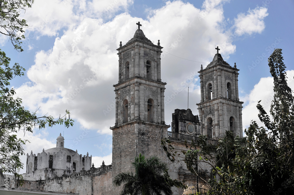 Kathedrale San Idelfonso am Plaza Mayor, Merida, Yucatan, Mexiko, Mittelamerika