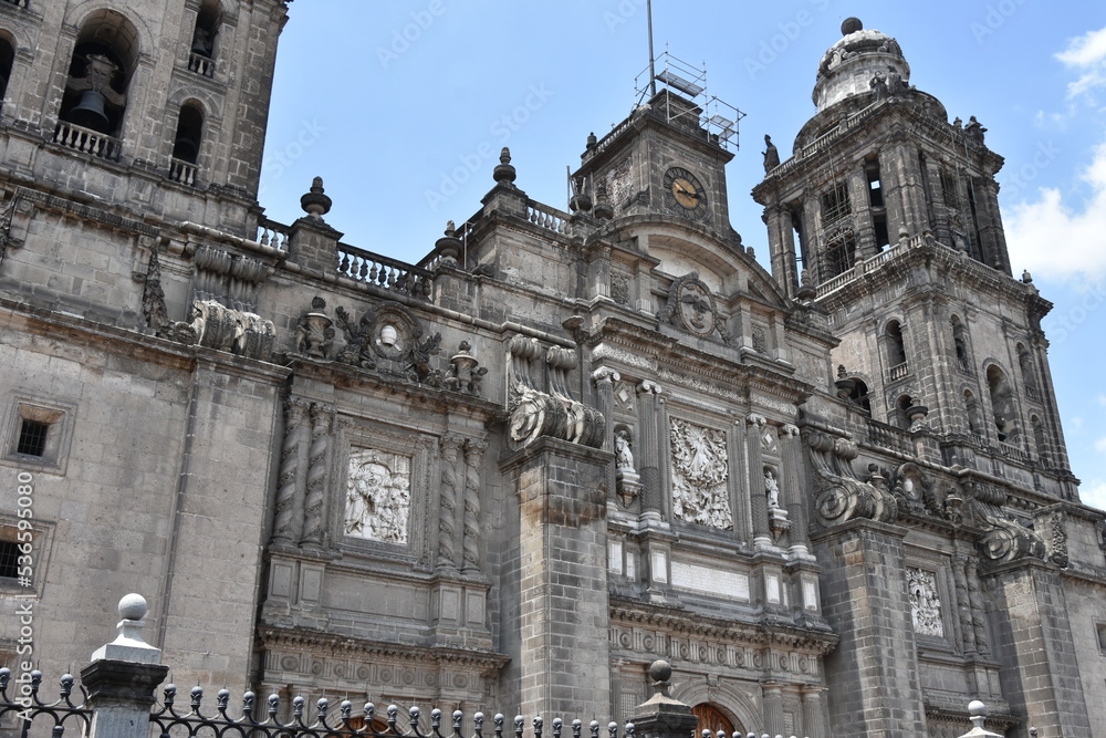 Mexico City Metropolitan Cathedral Medium Close-up