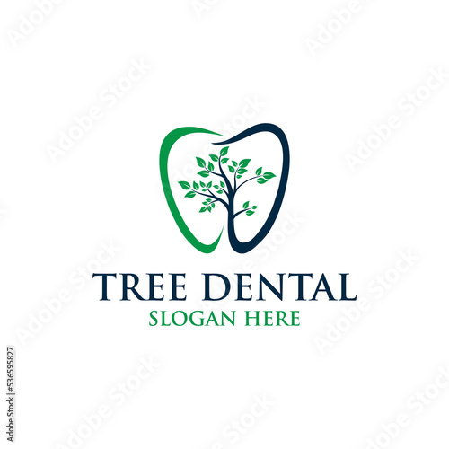 Dental family Tree Logo design
