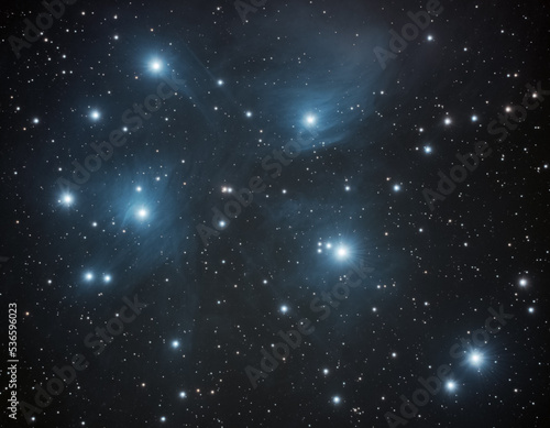 The Nine Sisters - Pleiades Messier 45